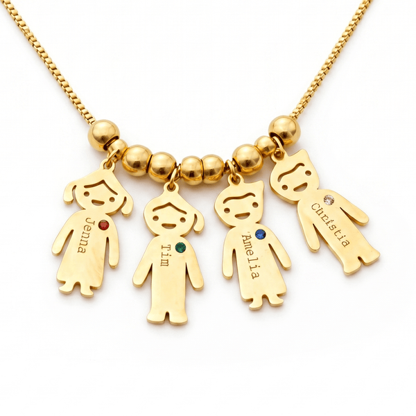The Family Bond Necklace - Ornaments Co - 18K Gold Plated